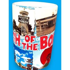 Vintage South of the Border Ceramic Pedro Coffee Mug Siesta Sombrero Raised Logo